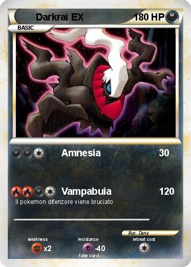 Pokemon Darkrai EX