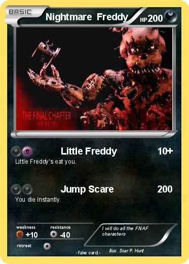 Pokemon Nightmare  Freddy