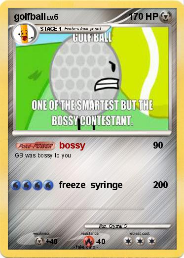Pokemon golfball