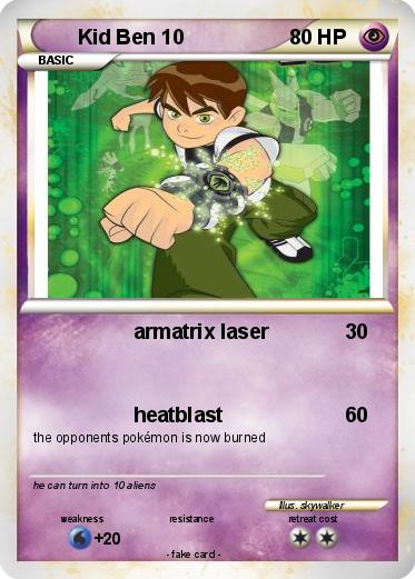 Pokemon Kid Ben 10