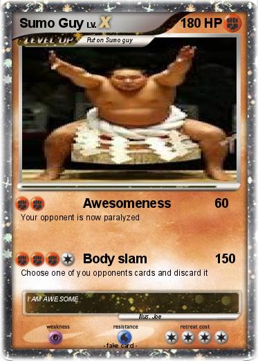 Pokemon Sumo Guy
