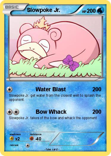 Pokemon Slowpoke Jr.