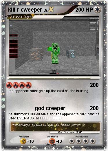 Pokemon kill r cweeper