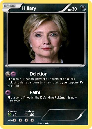 Pokemon Hillary