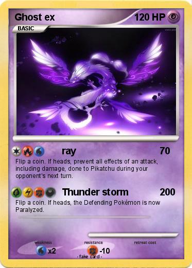 Pokemon Ghost ex