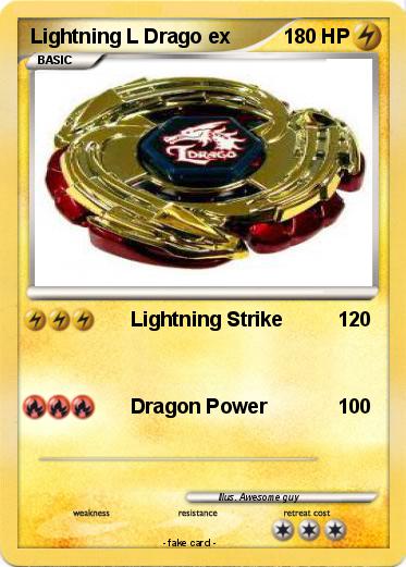 Pokemon Lightning L Drago ex
