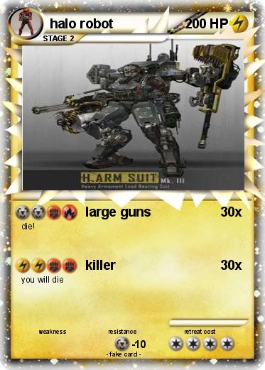 Pokemon halo robot
