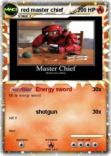 Pokemon red master chief