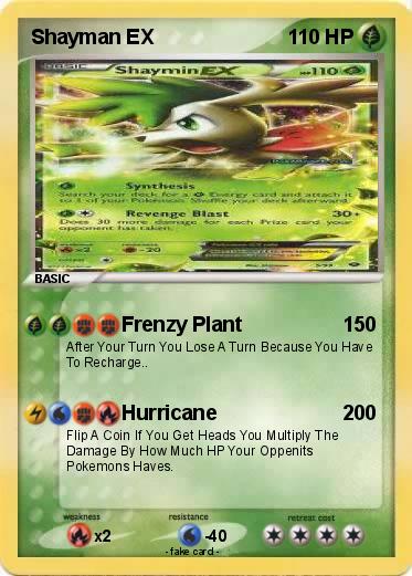 Pokemon Shayman EX