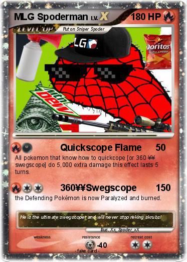 Pokemon MLG Spoderman