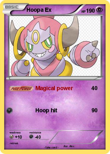 Pokemon Hoopa Ex