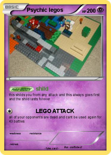 Pokemon Psychic legos