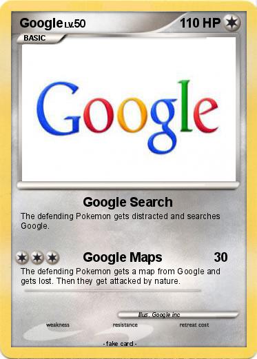 Pokemon Google