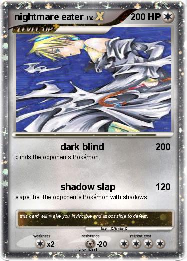 Pokemon nightmare eater