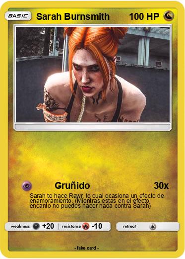 Pokemon Sarah Burnsmith