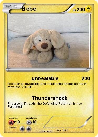 Pokemon Bebe