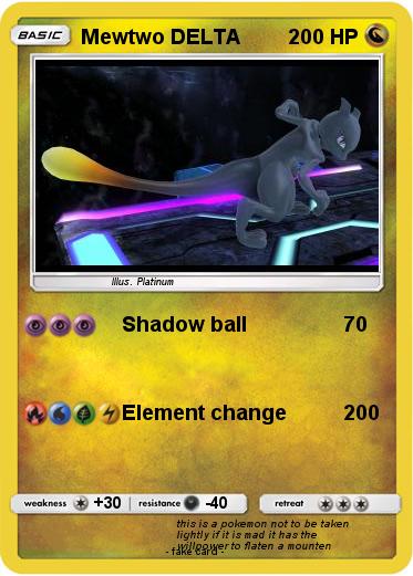 Pokemon Mewtwo DELTA