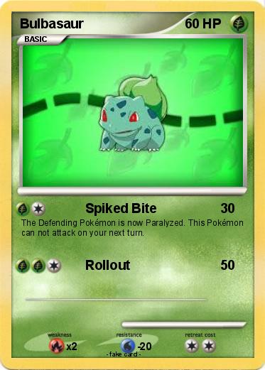 Pokemon Bulbasaur