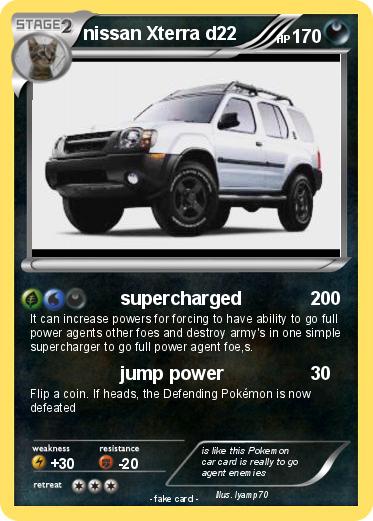 Pokemon nissan Xterra d22