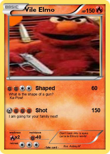 Pokemon Vile Elmo