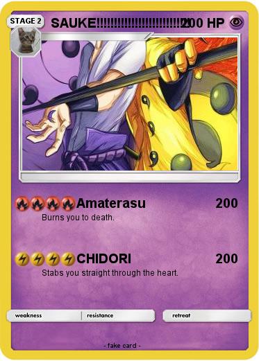 Pokemon SAUKE!!!!!!!!!!!!!!!!!!!!!!!!!!!