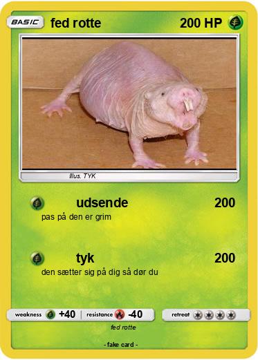 Pokemon fed rotte
