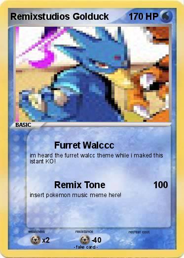 Pokemon Remixstudios Golduck