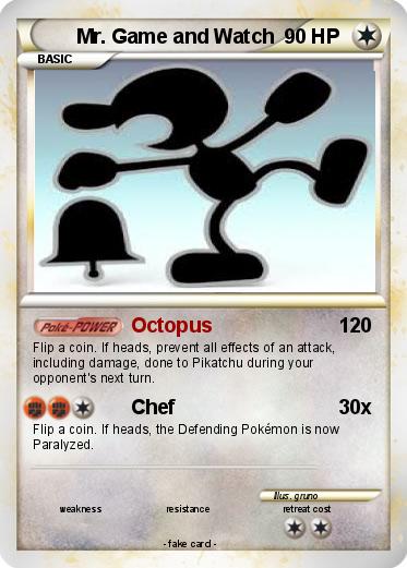 Pokemon Mr. Game and Watch