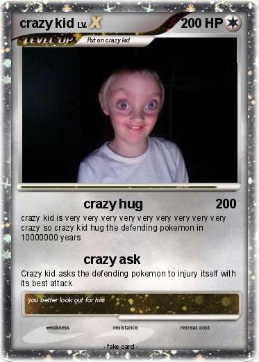 Pokemon crazy kid