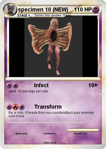 Pokemon specimen 10 (NEW)