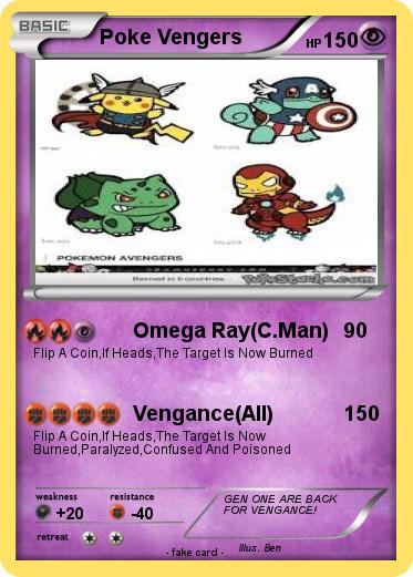 Pokemon Poke Vengers
