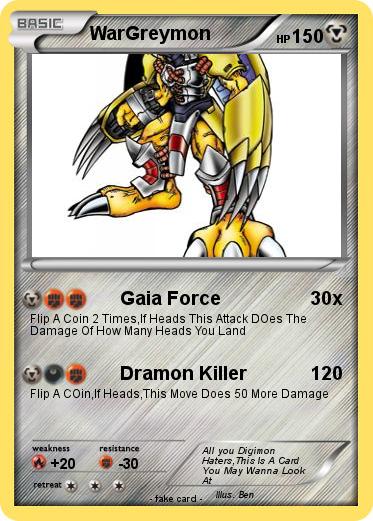 Pokemon WarGreymon