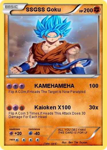 Pokemon SSGSS Goku
