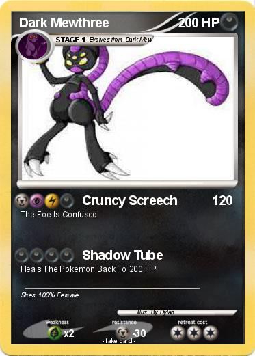 Pokemon Dark Mewthree