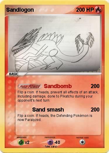 Pokemon Sandlogon