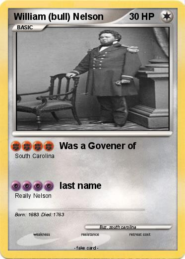 Pokemon William (bull) Nelson