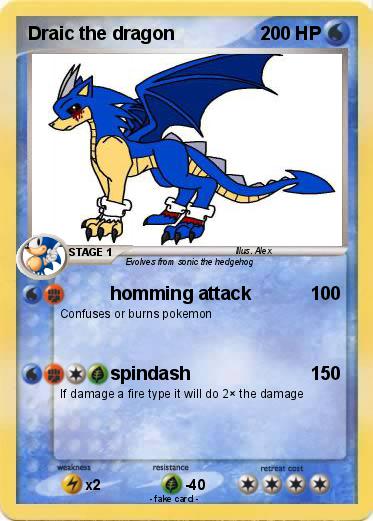 Pokemon Draic the dragon