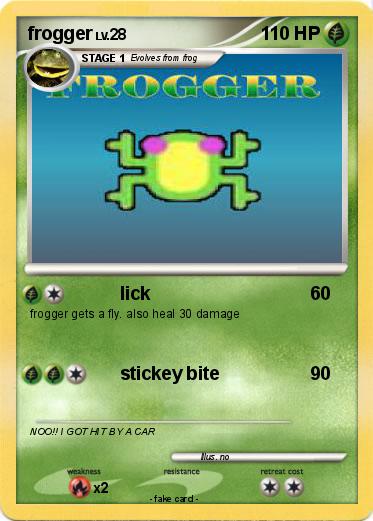 Pokemon frogger