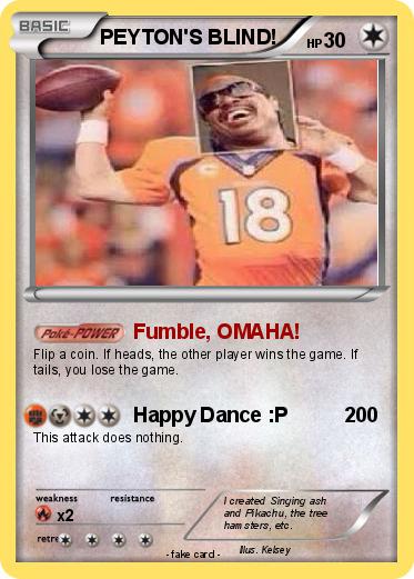 Pokemon PEYTON'S BLIND!