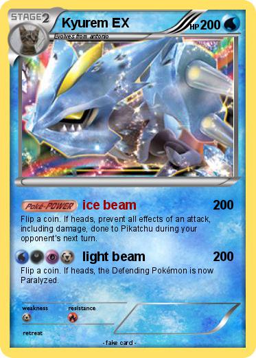 Pokemon Kyurem EX