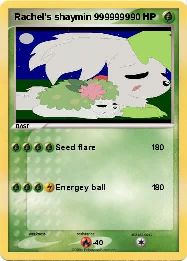 Pokemon Rachel's shaymin 9999999