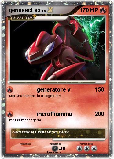 Pokemon genesect ex