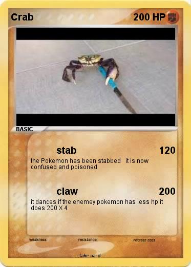 Pokemon Crab