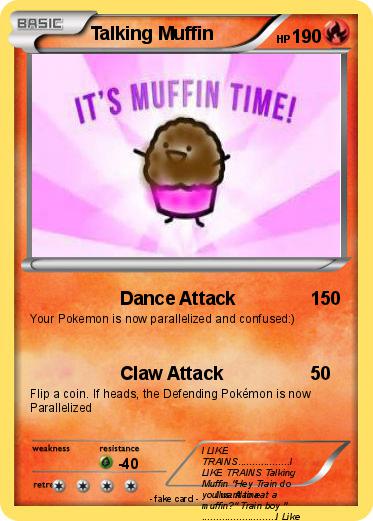 Pokemon Talking Muffin