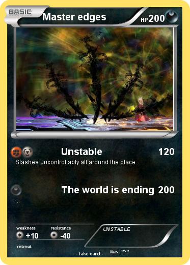 Pokemon Master edges