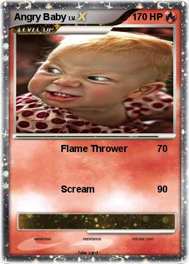 Pokemon Angry Baby