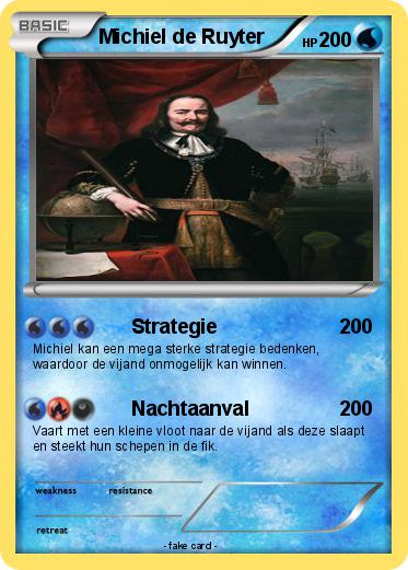 Pokemon Michiel de Ruyter