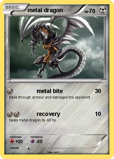 Pokemon metal dragon