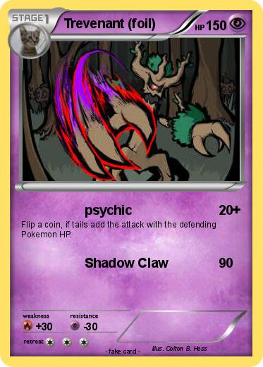 Pokemon Trevenant (foil)