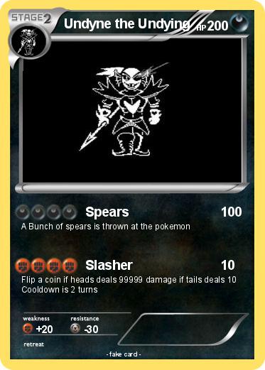 Pokemon Undyne the Undying